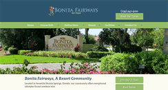 Desktop Screenshot of bonitafairways.com